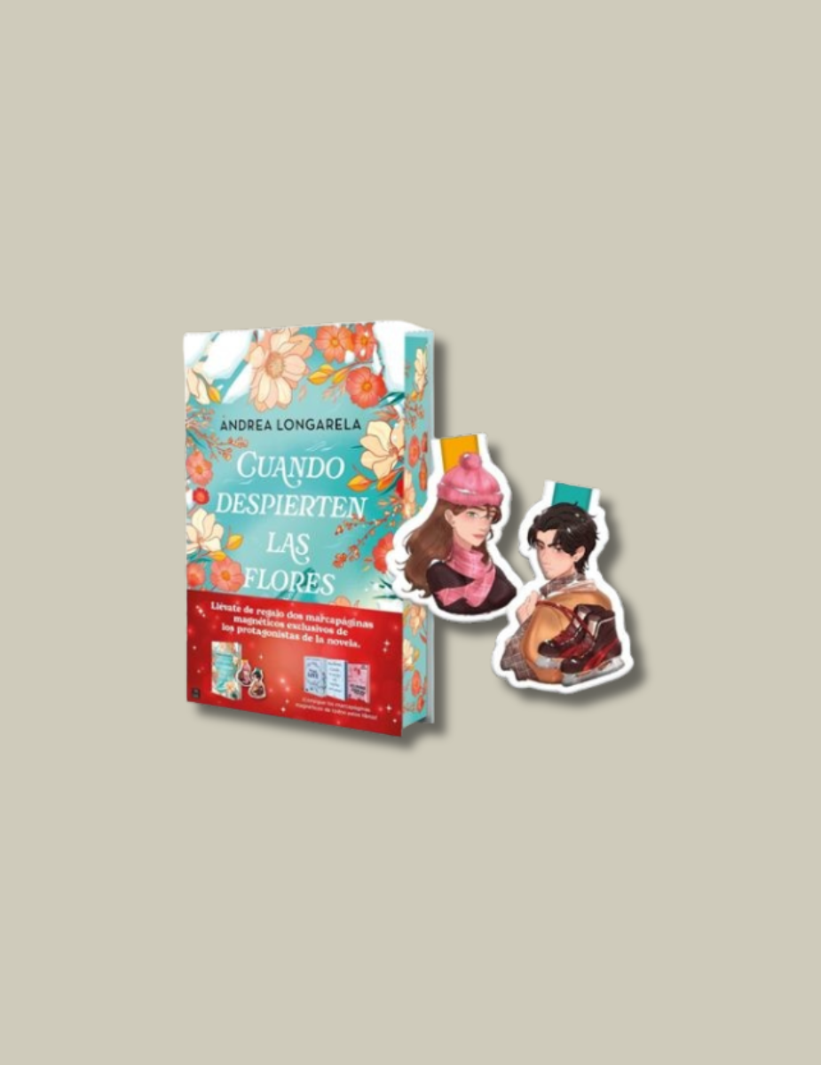 Cuando despierten las flores + Marcapaginas