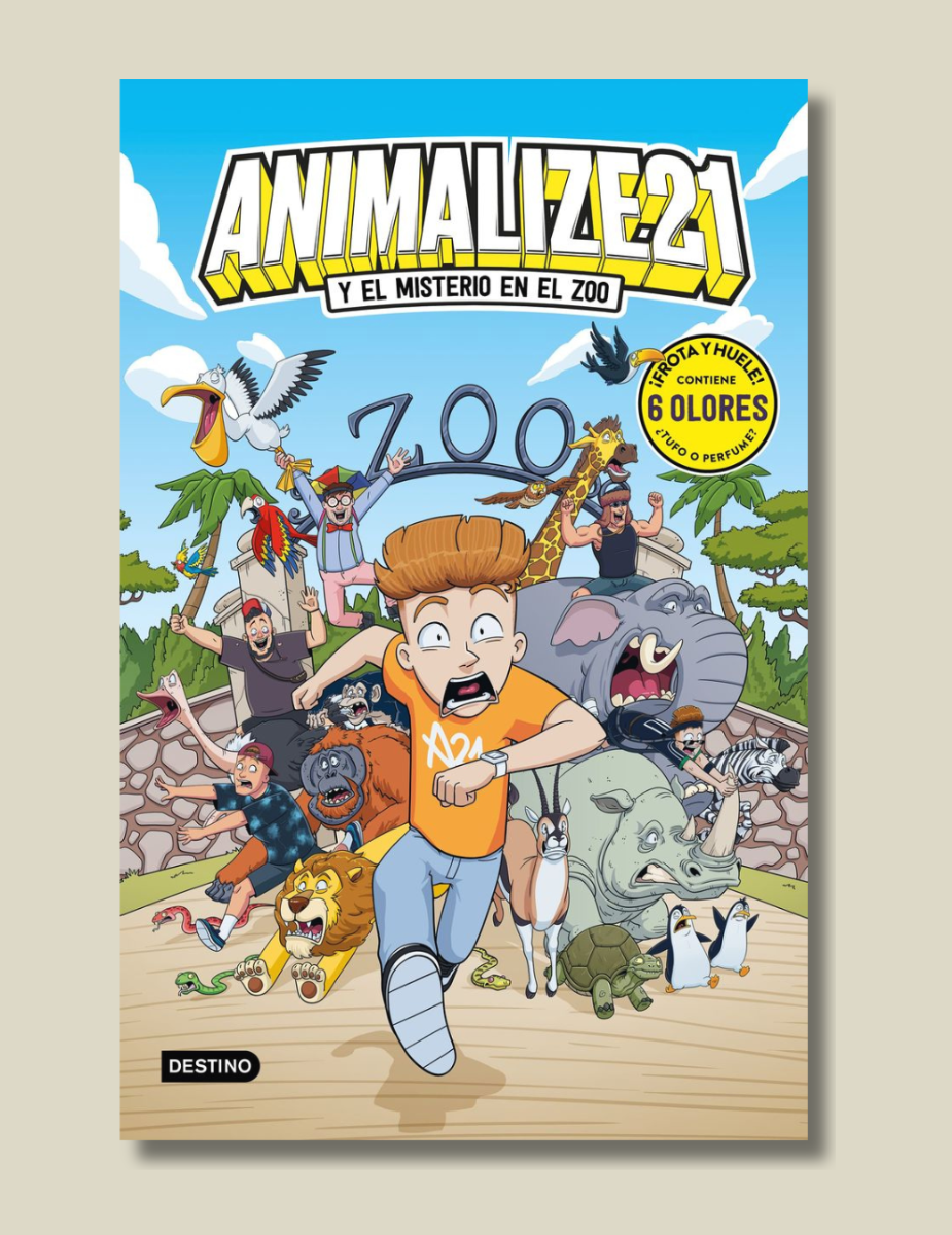 Animalize 21 2 - Animalize Y El Misterio En El Zoo - Libro Con Olores