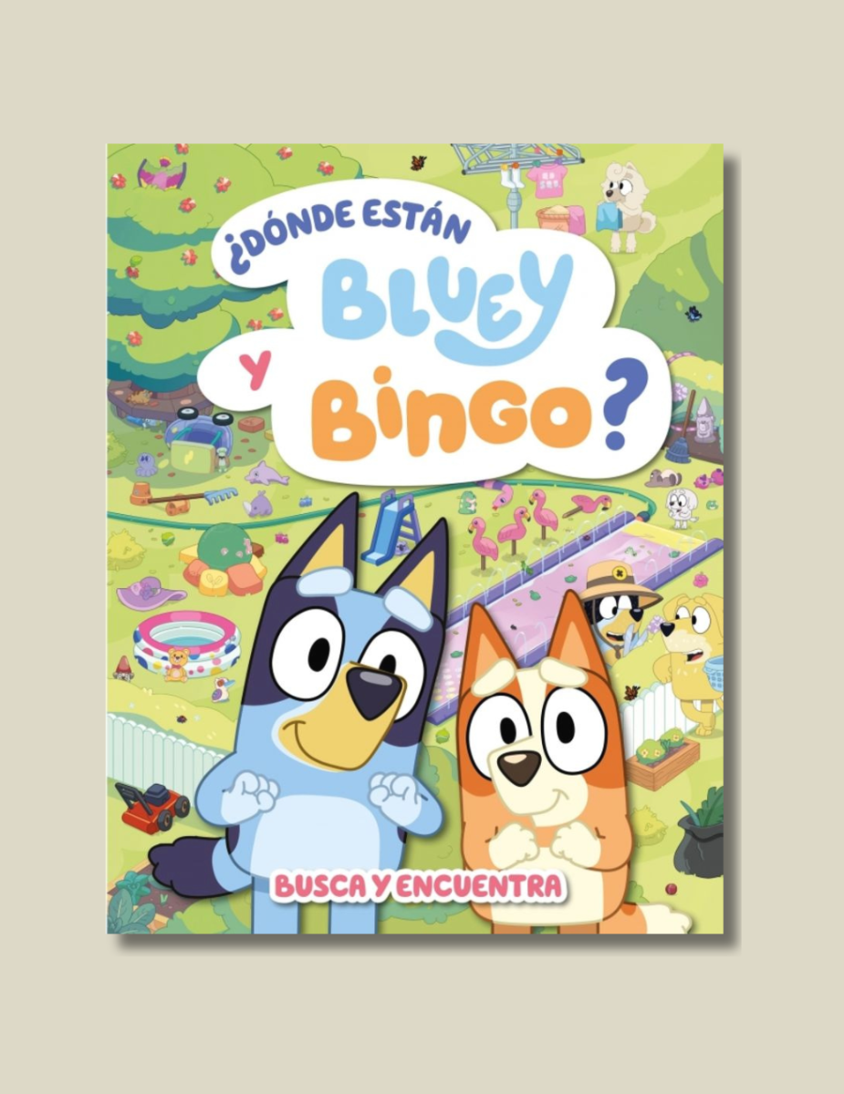 ¿Donde Estan Bluey Y Bingo? - Busca Y Encuentra