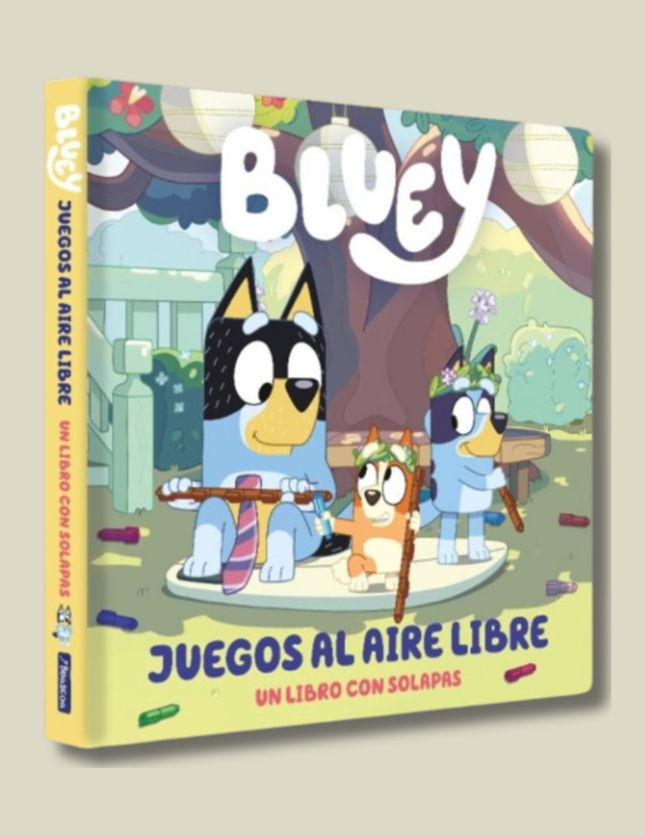 Bluey - Juegos Al Aire Libre (Libro de carton con solapas)