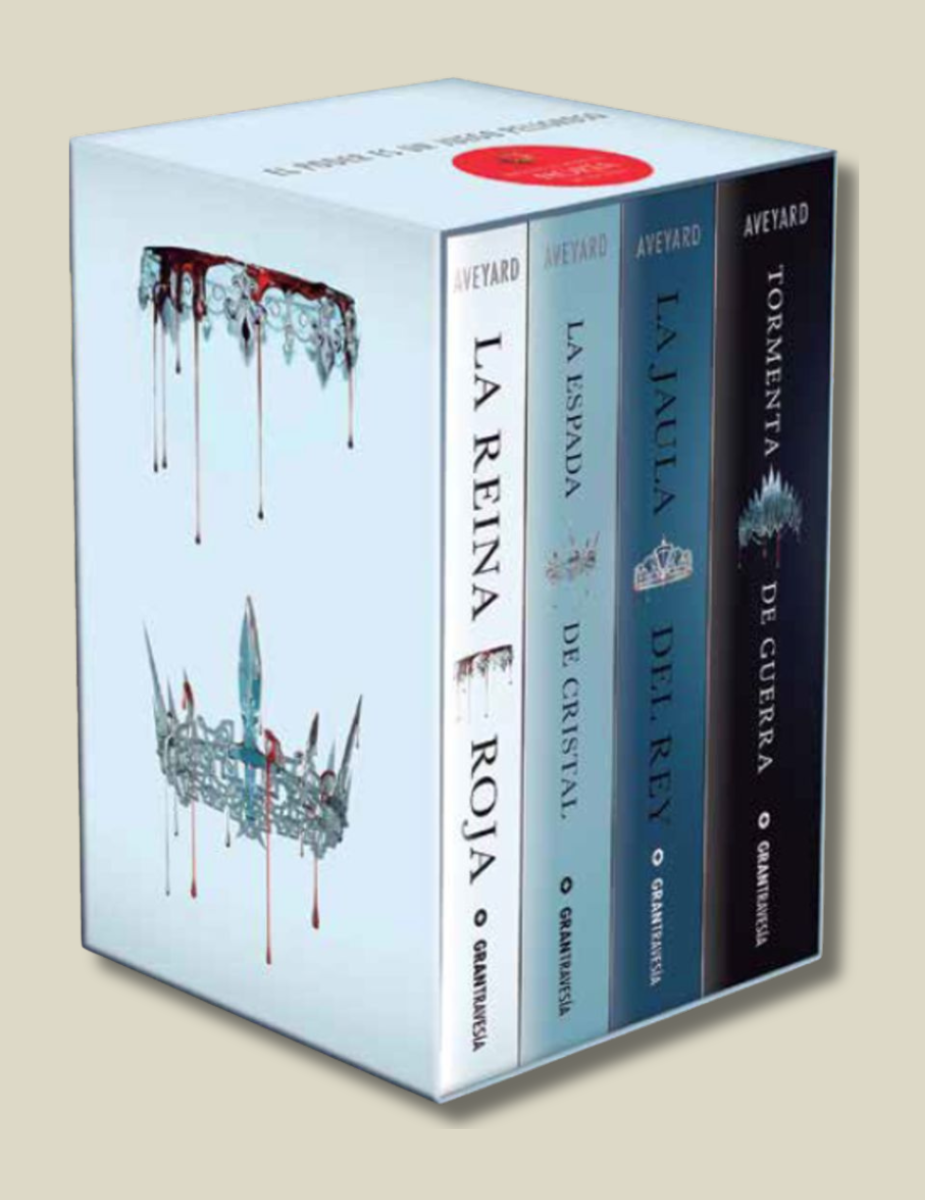 Estuche Saga La Reina Roja - Reina Roja / Espada De Cristal / Jaula Del Rey / Tormenta De Guerra